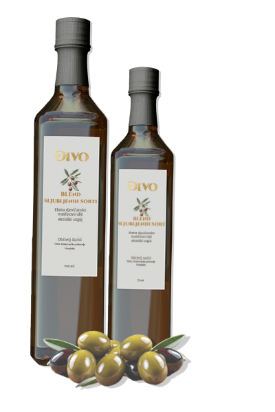 Slika maslinovog ulja Blend Sljubljenih Sorti